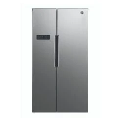 Hoover HHSBSO 6174XK American Style Freestanding Frost Free Fridge Freezer - Stainless Steel Silver Effect