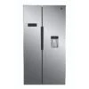 Hoover HHSBSO 6174XWDK American Style Freestanding Frost Free Fridge Freezer - Stainless Steel Silver Effect -Prime Kitchen hoover hhsbso 6174xwdk american style freestanding frost free fridge freezer stainless steel silver effect8059019006444 01c bq