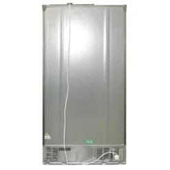 Hoover HSC818FXWDK 70:30 American Style Freestanding Automatic Defrost Fridge Freezer - Silver Effect -Prime Kitchen hoover hsc818fxwdk 70 30 american style freestanding automatic defrost fridge freezer silver effect8059019039312 04c bq