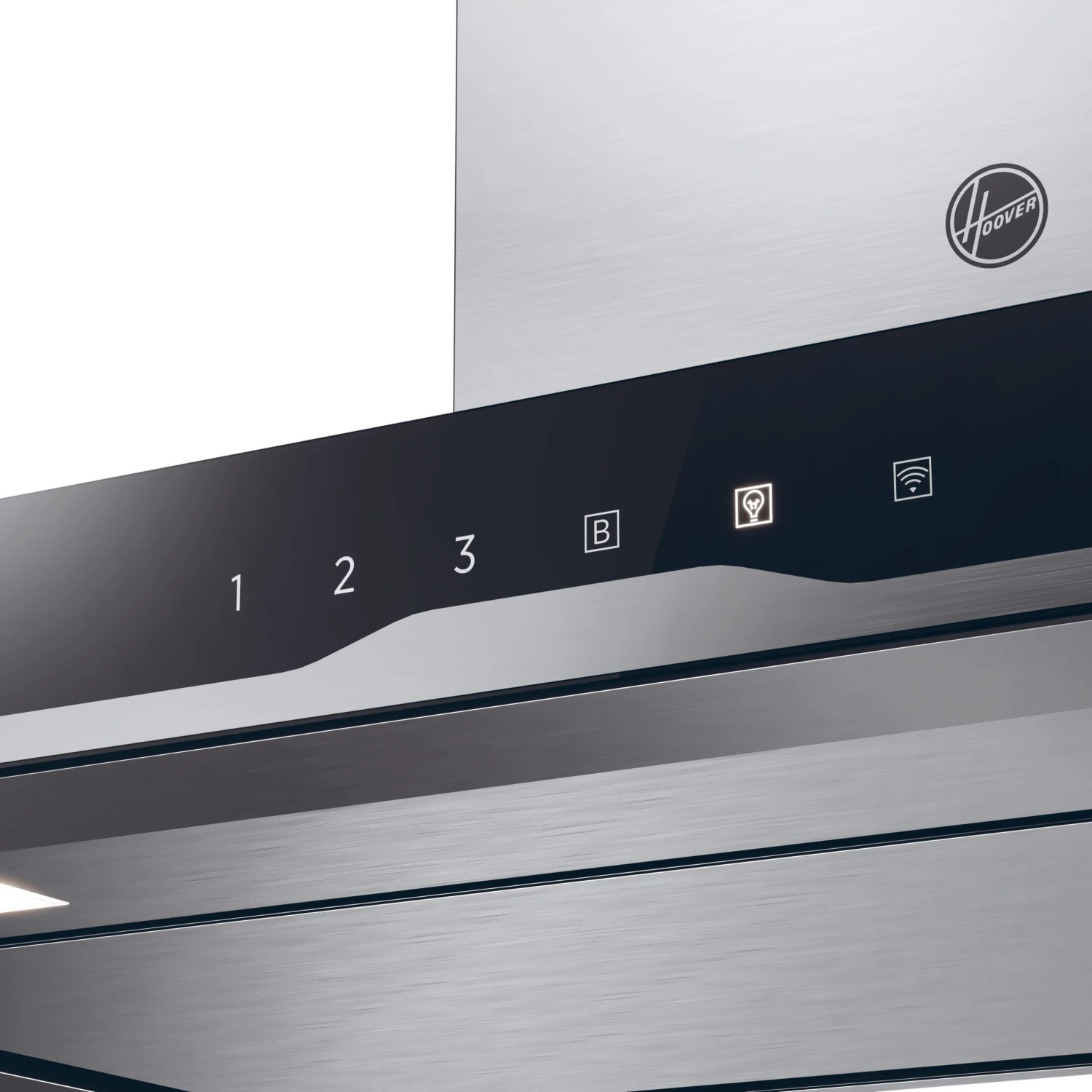 Hoover HTS9CBK5XWIFI Stainless Steel Canopy Cooker Hood (W)90cm 5 Hoover HTS9CBK5XWIFI Stainless Steel Canopy Cooker Hood (W)90cm - Image 3