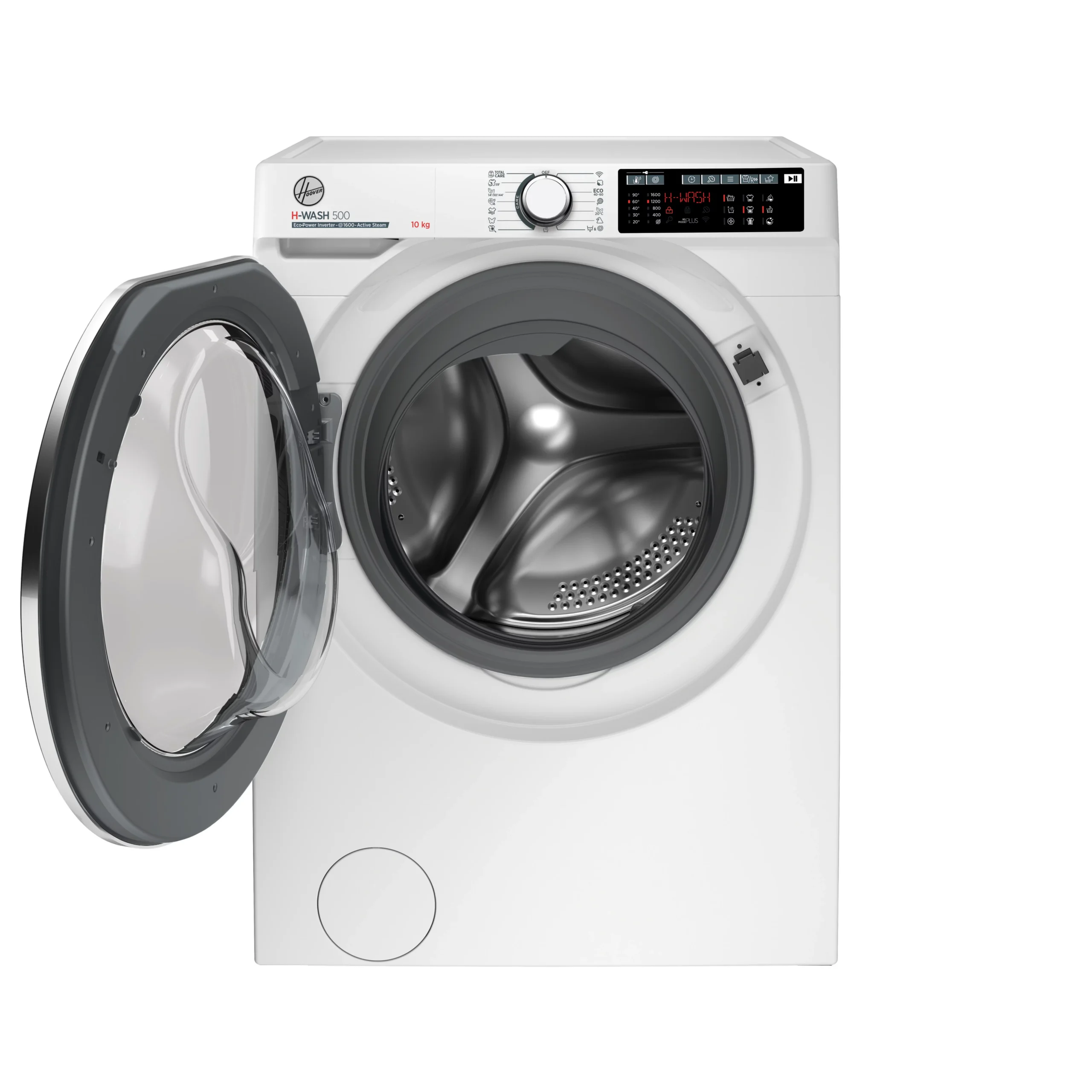 Hoover HW 610AMC/1-80 10kg Freestanding 1600rpm Washing Machine - White 4 Hoover HW 610AMC/1-80 10kg Freestanding 1600rpm Washing Machine - White - Image 2