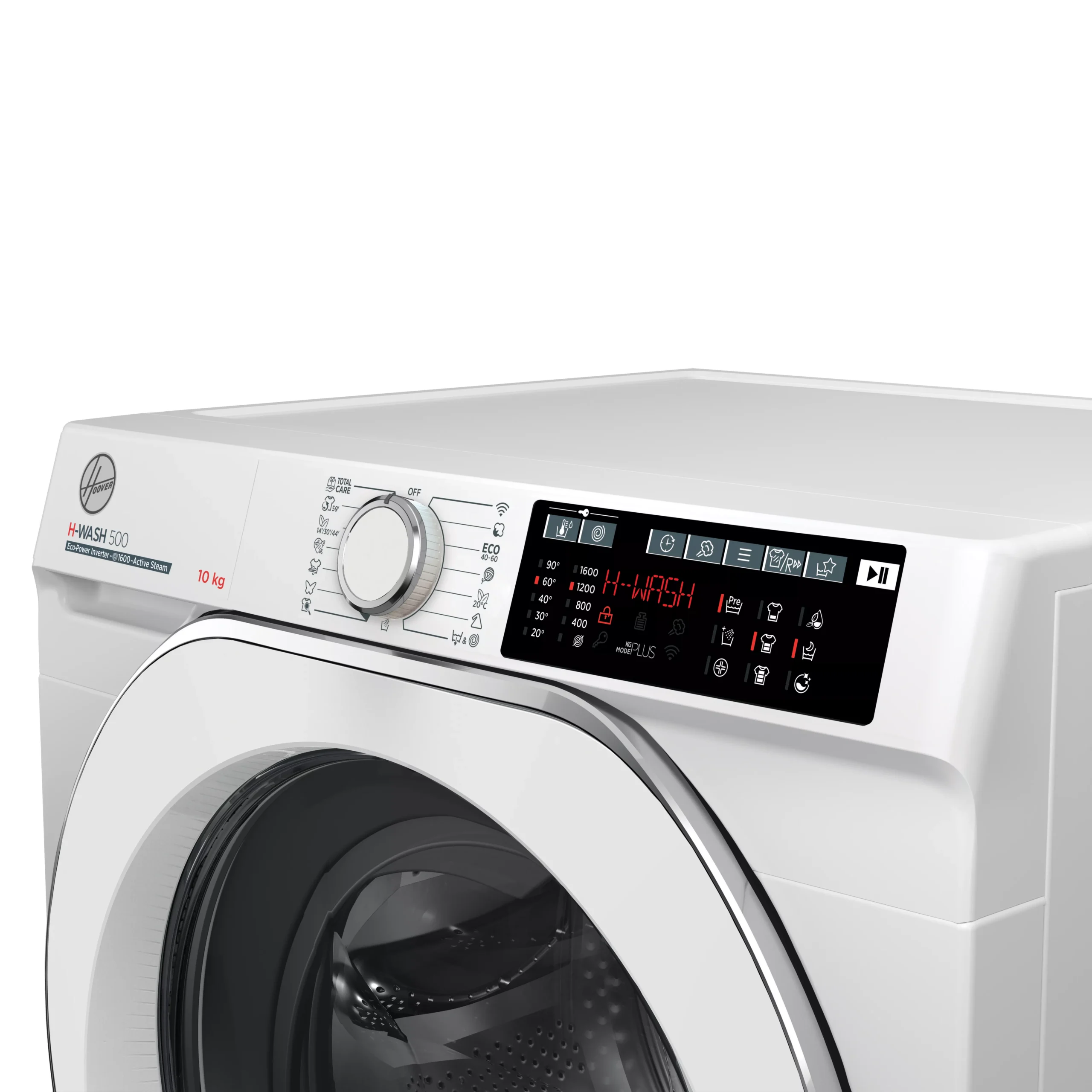Hoover HW 610AMC/1-80 10kg Freestanding 1600rpm Washing Machine - White 5 Hoover HW 610AMC/1-80 10kg Freestanding 1600rpm Washing Machine - White - Image 3