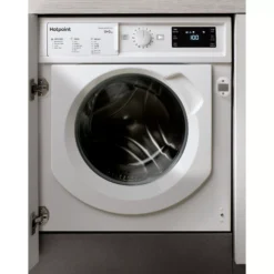 Hotpoint BIWDHG861484UK 8kg/6kg Built-in Condenser Washer Dryer - White -Prime Kitchen hotpoint biwdhg861484uk 8kg 6kg built in condenser washer dryer white5054645586004 09i bq