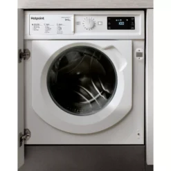 Hotpoint BIWDHG961484UK_WH 9kg/6kg Built-in Condenser Washer Dryer - White -Prime Kitchen hotpoint biwdhg961484uk wh 9kg 6kg built in condenser washer dryer white5054645586189 01i bq