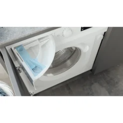 Hotpoint BIWMHG71483UKN_WH 7kg Built-in 1400rpm Washing Machine - White -Prime Kitchen hotpoint biwmhg71483ukn wh 7kg built in 1400rpm washing machine white5054645602971 06i bq