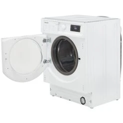 Hotpoint BIWMHG81484UK 8kg Built-in Washing Machine - White -Prime Kitchen hotpoint biwmhg81484uk 8kg built in washing machine white5054645586318 05c bq