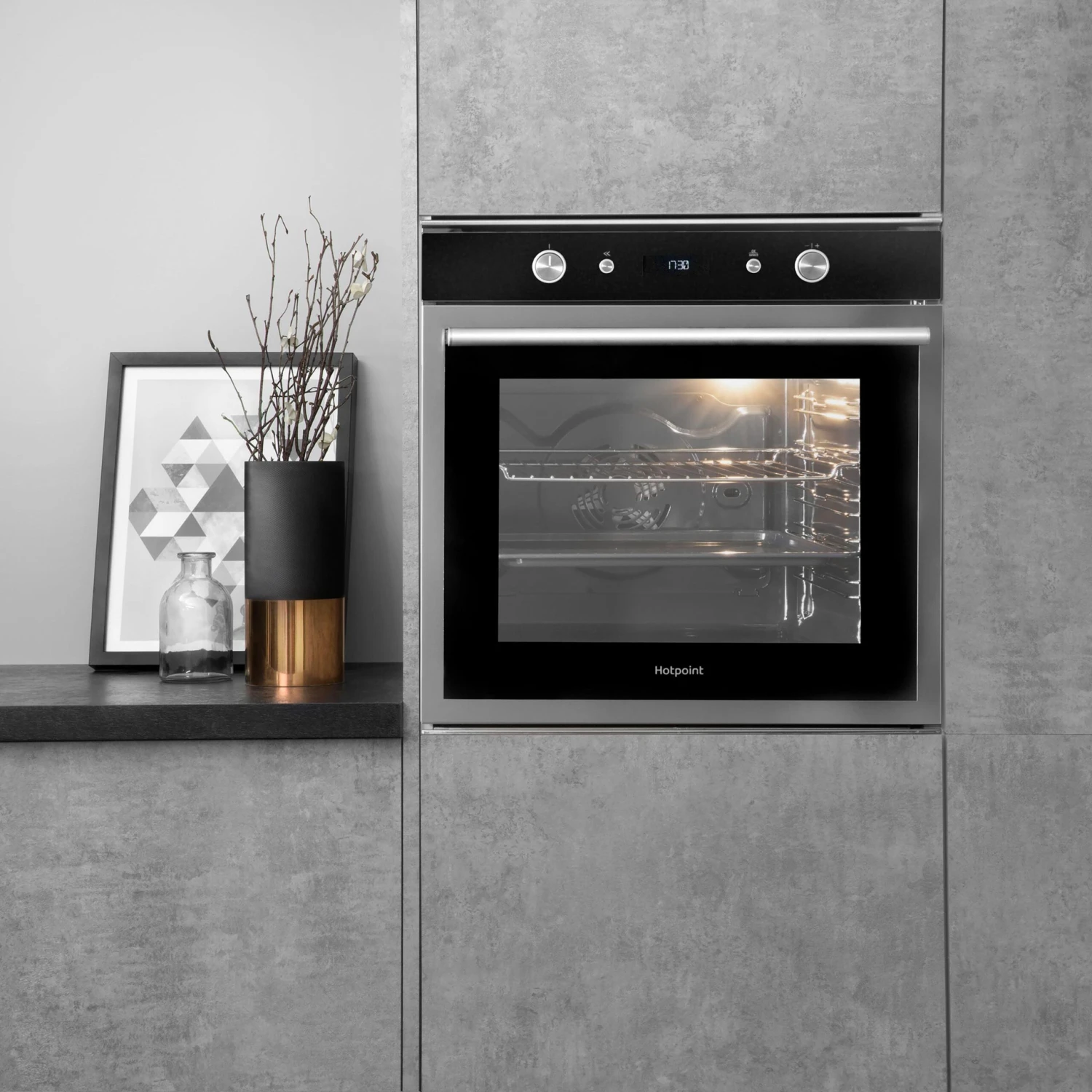 Hotpoint Class 6 SI6864SHIX_SS Built-in Single Multifunction Oven - Stainless Steel 12 Hotpoint Class 6 SI6864SHIX_SS Built-in Single Multifunction Oven - Stainless Steel - Image 10