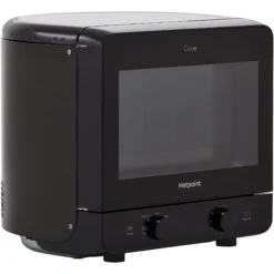 Hotpoint Curve MWH1311B_BK 13L Freestanding Microwave - Black -Prime Kitchen hotpoint curve mwh1311b bk 13l freestanding microwave black5054645036349 02c bq