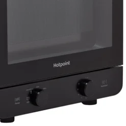 Hotpoint Curve MWH1311B_BK 13L Freestanding Microwave - Black -Prime Kitchen hotpoint curve mwh1311b bk 13l freestanding microwave black5054645036349 03c bq