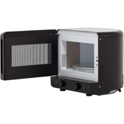 Hotpoint Curve MWH1311B_BK 13L Freestanding Microwave - Black -Prime Kitchen hotpoint curve mwh1311b bk 13l freestanding microwave black5054645036349 04c bq