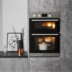 Hotpoint DD2540IX_SS Built-in Electric Double Oven - Stainless Steel Effect -Prime Kitchen hotpoint dd2540ix ss built in electric double oven stainless steel effect5054645022953 08i bq