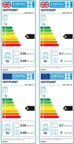 Hotpoint DD2844CIX_SS Built-in Electric Double Oven - Stainless Steel -Prime Kitchen hotpoint dd2844cix ss built in electric double oven stainless steel5054645022991 EUP EN