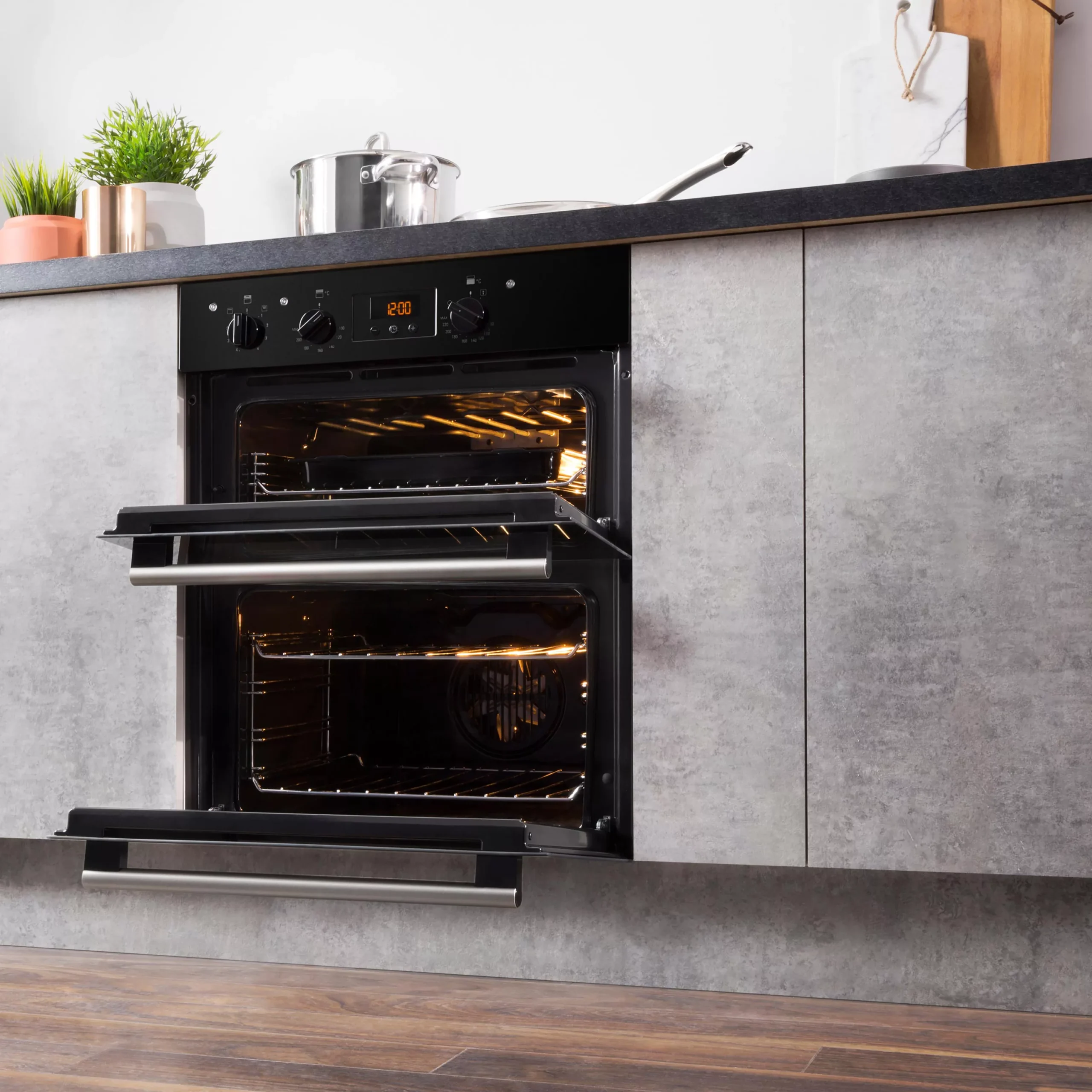 Hotpoint DU2540BL_BK Integrated Electric Double Oven - Black 12 Hotpoint DU2540BL_BK Integrated Electric Double Oven - Black - Image 10