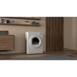 Hotpoint H1D80WUK_WH 8kg Freestanding Vented Tumble Dryer - White -Prime Kitchen hotpoint h1d80wuk wh 8kg freestanding vented tumble dryer white5054645632398 08i bq