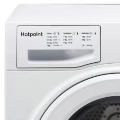Hotpoint H2D71WUK_WH 7kg Freestanding Condenser Tumble Dryer - White -Prime Kitchen hotpoint h2d71wuk wh 7kg freestanding condenser tumble dryer white5054645631001 02c bq