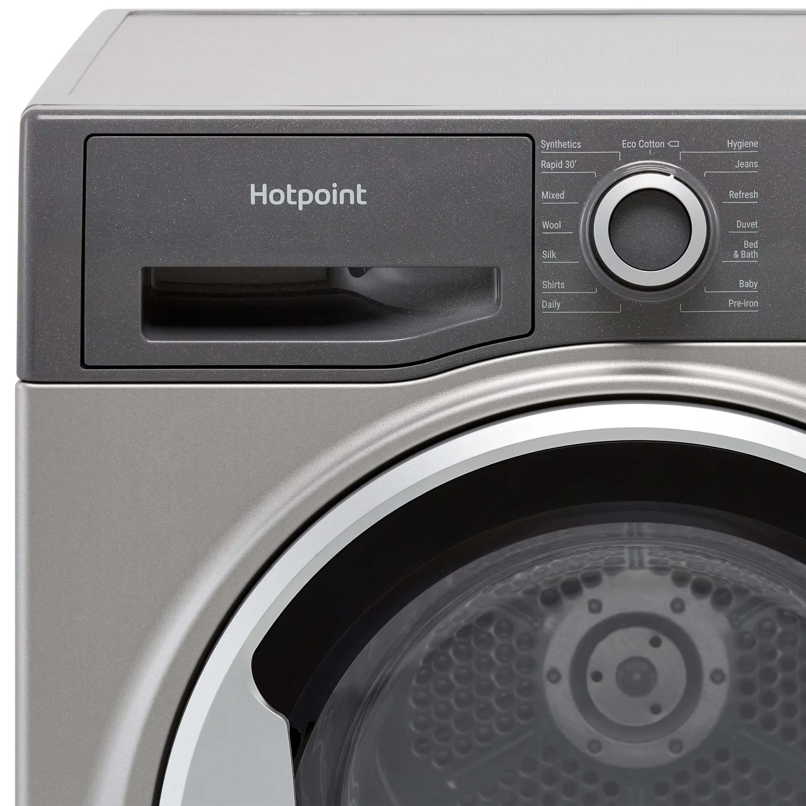 Hotpoint H3D81GSUK_GH 8kg Freestanding Condenser Tumble Dryer - Graphite 5 Hotpoint H3D81GSUK_GH 8kg Freestanding Condenser Tumble Dryer - Graphite - Image 3