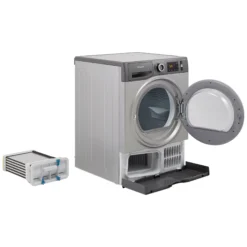 Hotpoint H3D81GSUK_GH 8kg Freestanding Condenser Tumble Dryer - Graphite 17 Hotpoint H3D81GSUK_GH 8kg Freestanding Condenser Tumble Dryer - Graphite -Prime Kitchen hotpoint h3d81gsuk gh 8kg freestanding condenser tumble dryer graphite5054645634163 05c bq