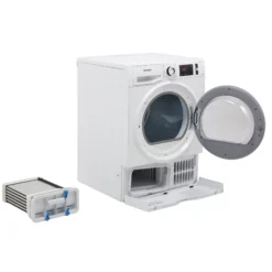 Hotpoint H3D81WBUK_WH 8kg Freestanding Condenser Tumble Dryer - White -Prime Kitchen hotpoint h3d81wbuk wh 8kg freestanding condenser tumble dryer white5054645634132 05c bq