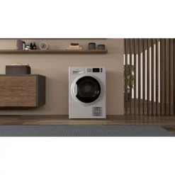 Hotpoint H3D81WBUK_WH 8kg Freestanding Condenser Tumble Dryer - White -Prime Kitchen hotpoint h3d81wbuk wh 8kg freestanding condenser tumble dryer white5054645634132 09i bq