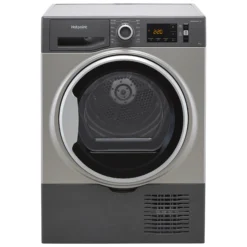 Hotpoint H3D91GSUK_GH 9kg Freestanding Condenser Tumble Dryer - Graphite
