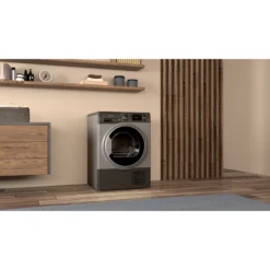 Hotpoint H3D91GSUK_GH 9kg Freestanding Condenser Tumble Dryer - Graphite -Prime Kitchen hotpoint h3d91gsuk gh 9kg freestanding condenser tumble dryer graphite5054645634330 09i bq