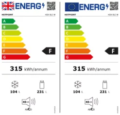 Hotpoint H3X81IW_WH 60:40 Freestanding Frost Free Fridge Freezer - White 14 Hotpoint H3X81IW_WH 60:40 Freestanding Frost Free Fridge Freezer - White -Prime Kitchen hotpoint h3x81iw wh 60 40 freestanding frost free fridge freezer white5054645647101 EUP EN
