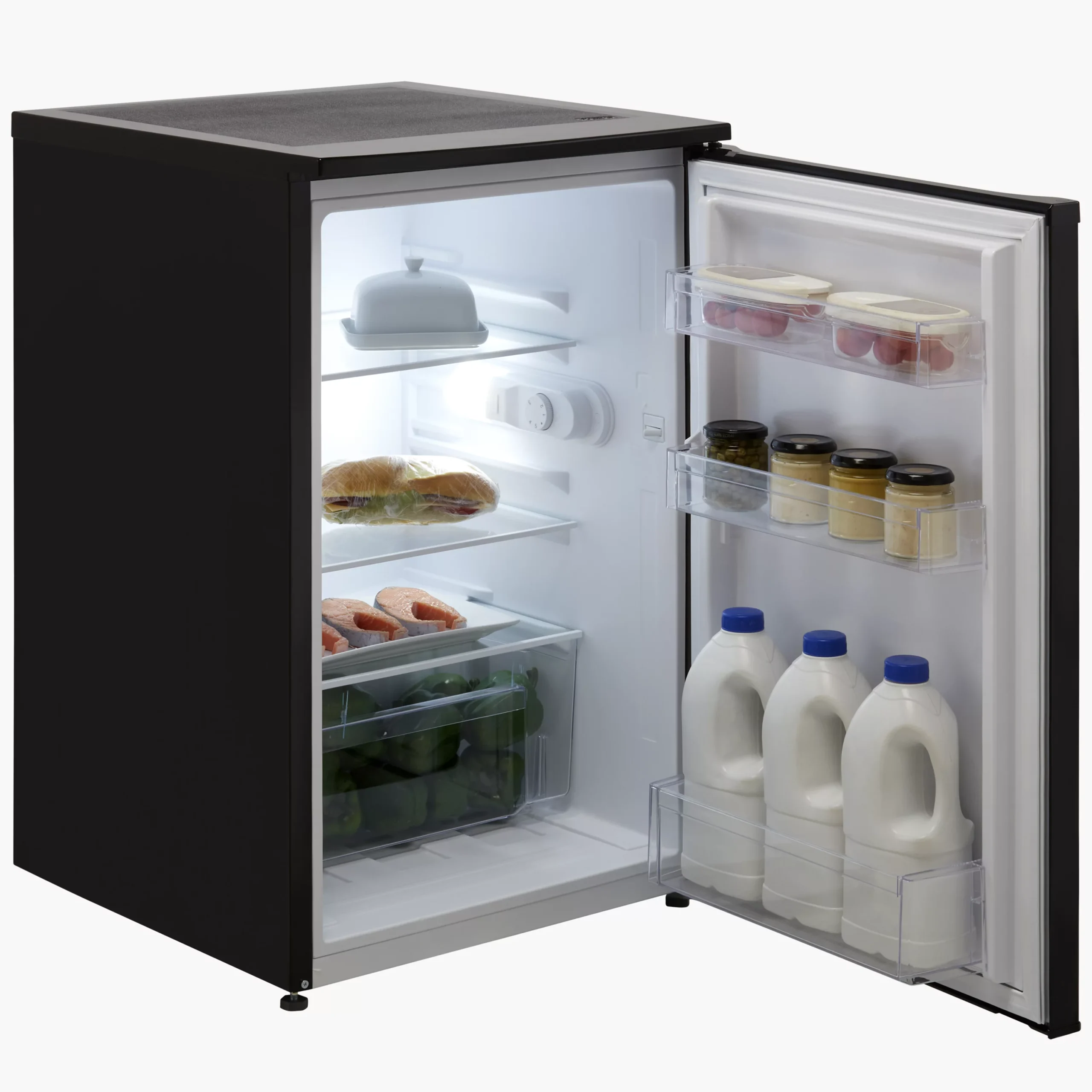 Hotpoint H55RM1110K1_BK Freestanding Under Counter Fridge - Black 5 Hotpoint H55RM1110K1_BK Freestanding Under Counter Fridge - Black - Image 3