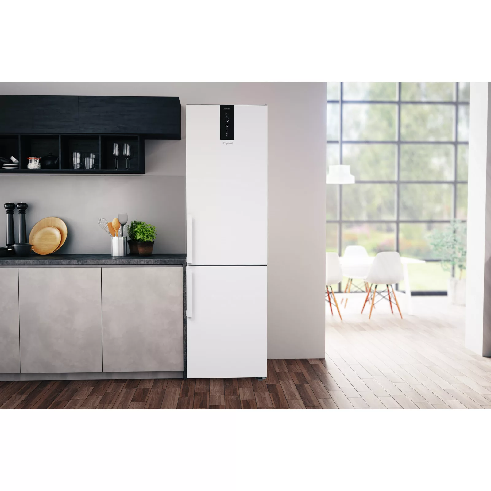 Hotpoint H7NT911TWH1_WH 60:40 Freestanding Frost Free Fridge Freezer - White 14 Hotpoint H7NT911TWH1_WH 60:40 Freestanding Frost Free Fridge Freezer - White - Image 12