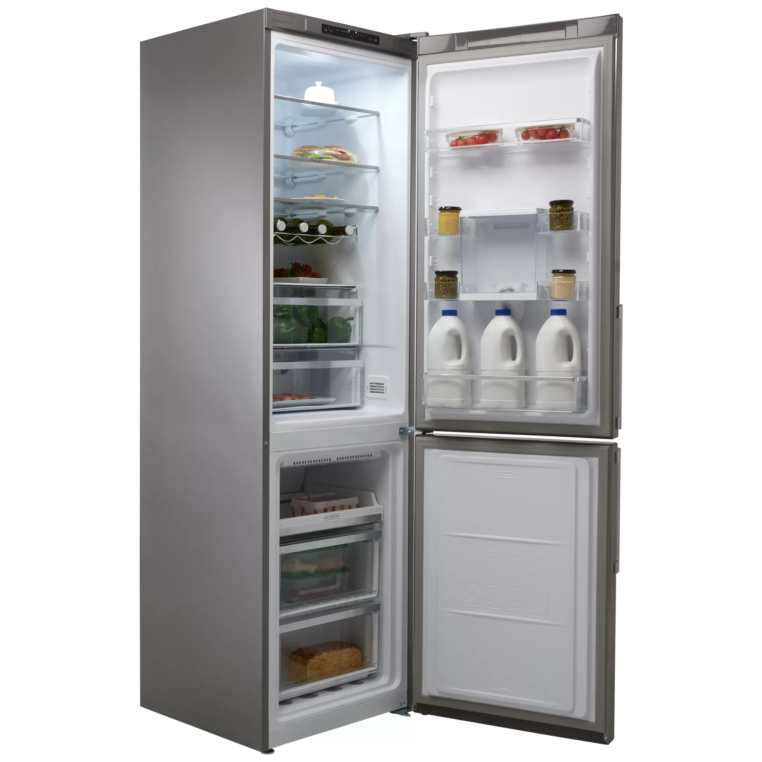 Hotpoint H7T911AMXHAQUA1_SSL Freestanding Frost Free Fridge Freezer - Stainless Steel Effect 3 Hotpoint H7T911AMXHAQUA1_SSL Freestanding Frost Free Fridge Freezer - Stainless Steel Effect