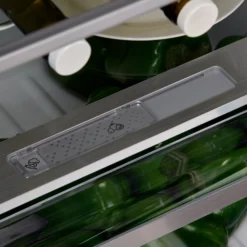 Hotpoint H7T911TKSH1_BK Freestanding Frost Free Fridge Freezer - Stainless Steel Effect -Prime Kitchen hotpoint h7t911tksh1 bk freestanding frost free fridge freezer stainless steel effect5054645607242 06c bq