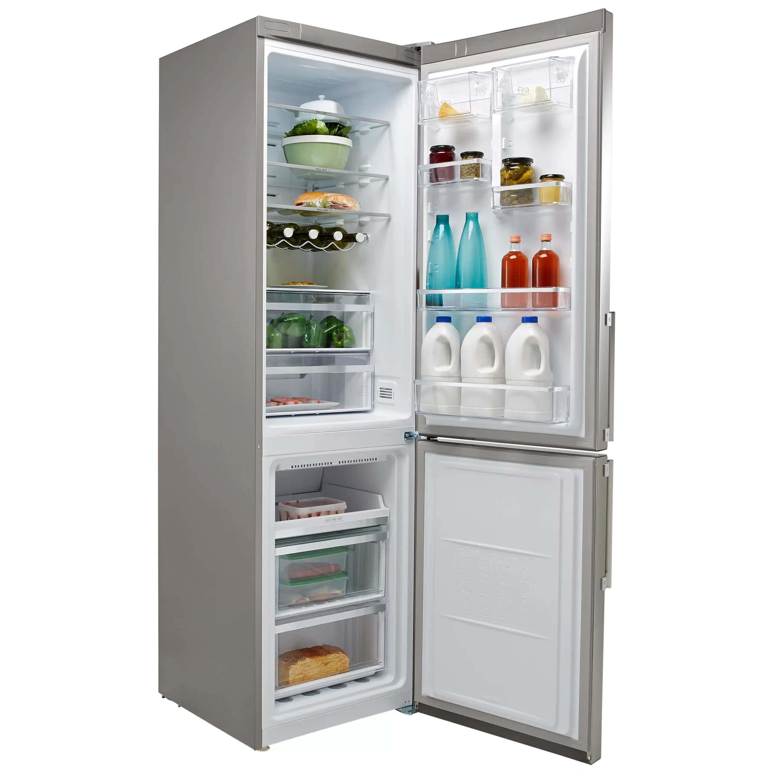Hotpoint H7T911TMXH1_SSL Freestanding Frost Free Fridge Freezer - Stainless Steel Effect 3 Hotpoint H7T911TMXH1_SSL Freestanding Frost Free Fridge Freezer - Stainless Steel Effect