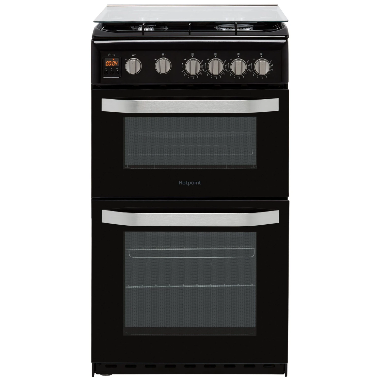 Hotpoint HD5G00CCBK/UK 50cm Double Gas Cooker With Gas Hob - Black 3 Hotpoint HD5G00CCBK/UK 50cm Double Gas Cooker With Gas Hob - Black