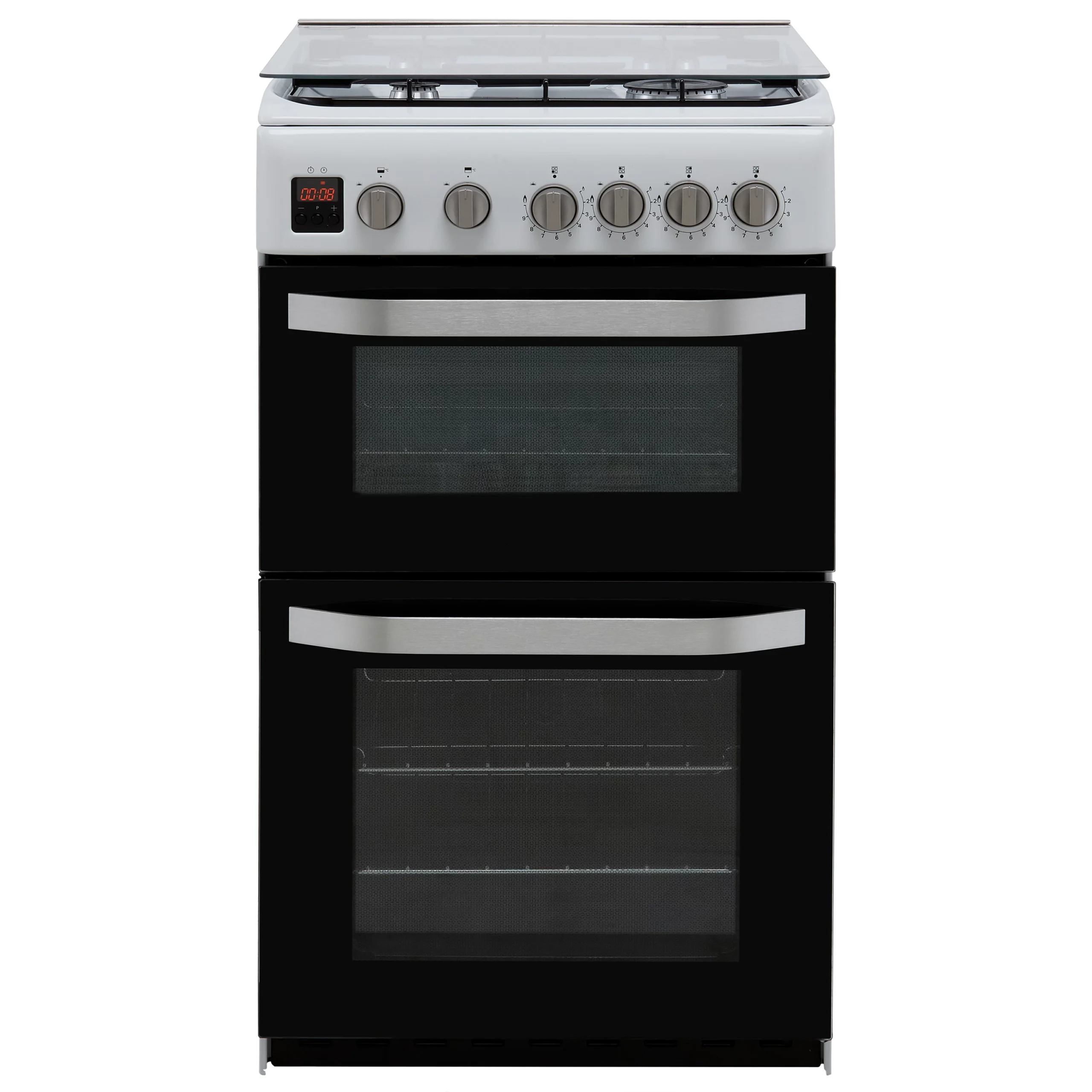 Hotpoint HD5G00CCBK/UK_BK 50cm Double Gas Cooker With Gas Hob - White 3 Hotpoint HD5G00CCBK/UK_BK 50cm Double Gas Cooker With Gas Hob - White