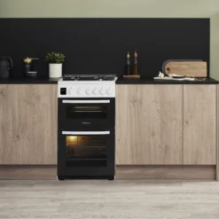 Hotpoint HD5G00CCBK/UK_BK 50cm Double Gas Cooker With Gas Hob - White 24 Hotpoint HD5G00CCBK/UK_BK 50cm Double Gas Cooker With Gas Hob - White -Prime Kitchen hotpoint hd5g00ccbk uk bk 50cm double gas cooker with gas hob white5054645586332 10i bq