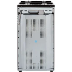 Hotpoint HD5G00KCB_BK 50cm Double Gas Cooker With Gas Hob - Black -Prime Kitchen hotpoint hd5g00kcb bk 50cm double gas cooker with gas hob black5054645567249 09c bq