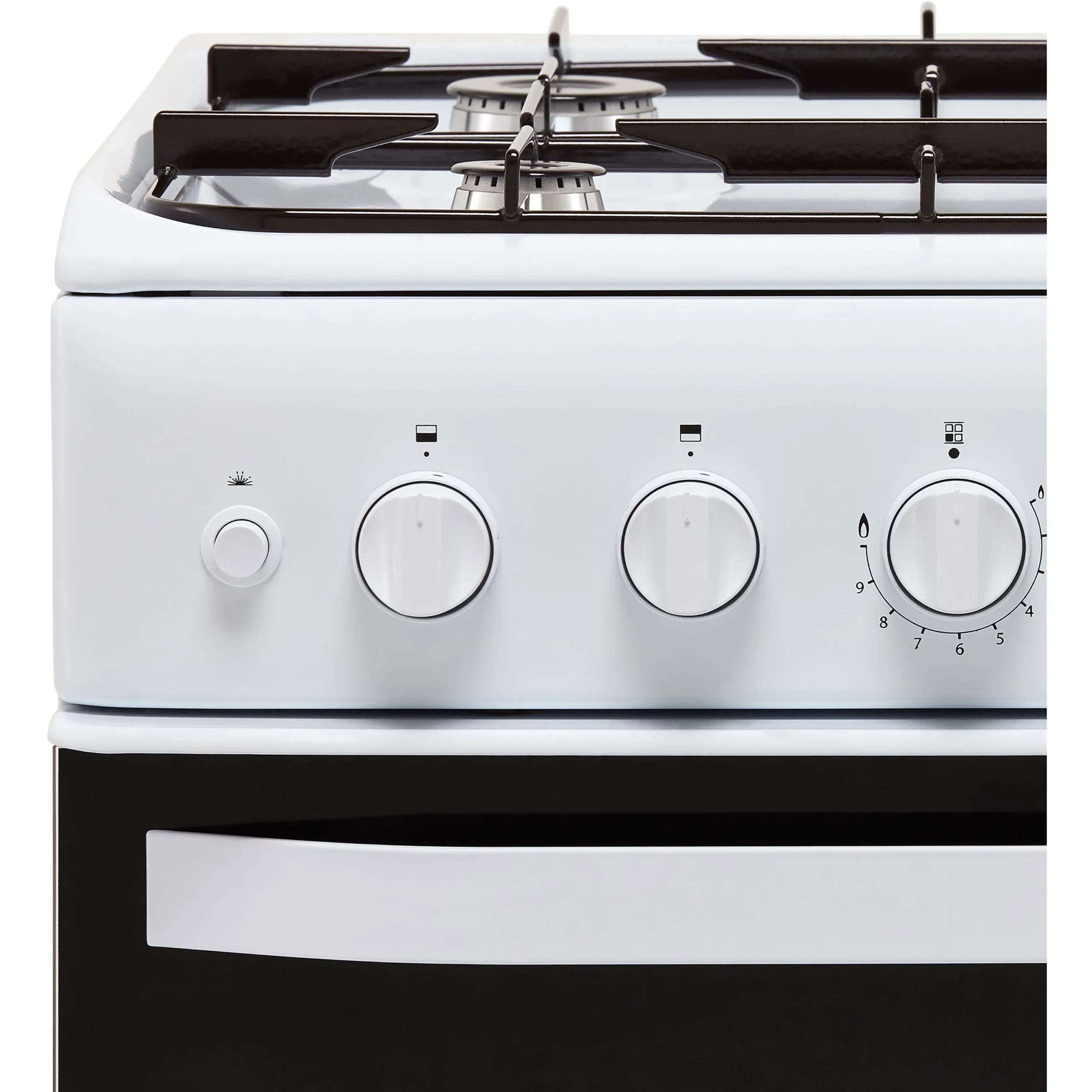 Hotpoint HD5G00KCW_WH 50cm Double Gas Cooker With Gas Hob - White 5 Hotpoint HD5G00KCW_WH 50cm Double Gas Cooker With Gas Hob - White - Image 3