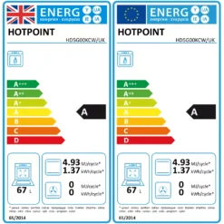 Hotpoint HD5G00KCW_WH 50cm Double Gas Cooker With Gas Hob - White 14 Hotpoint HD5G00KCW_WH 50cm Double Gas Cooker With Gas Hob - White -Prime Kitchen hotpoint hd5g00kcw wh 50cm double gas cooker with gas hob white5054645567768 EUP EN