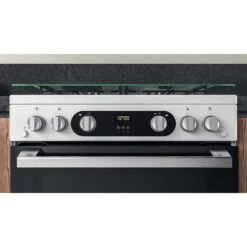 Hotpoint HD67G02CCW/UK_WH 60.6cm Double Gas Cooker With Gas Hob - White 27 Hotpoint HD67G02CCW/UK_WH 60.6cm Double Gas Cooker With Gas Hob - White -Prime Kitchen hotpoint hd67g02ccw uk wh 60 6cm double gas cooker with gas hob white5054645595464 12i bq