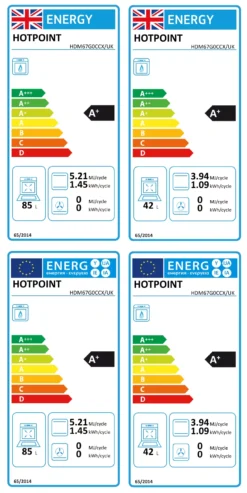 Hotpoint HDM67G0CCX/UK 60cm Double Gas Cooker With Gas Hob -Prime Kitchen hotpoint hdm67g0ccx uk 60cm double gas cooker with gas hob5054645593231 EUP EN