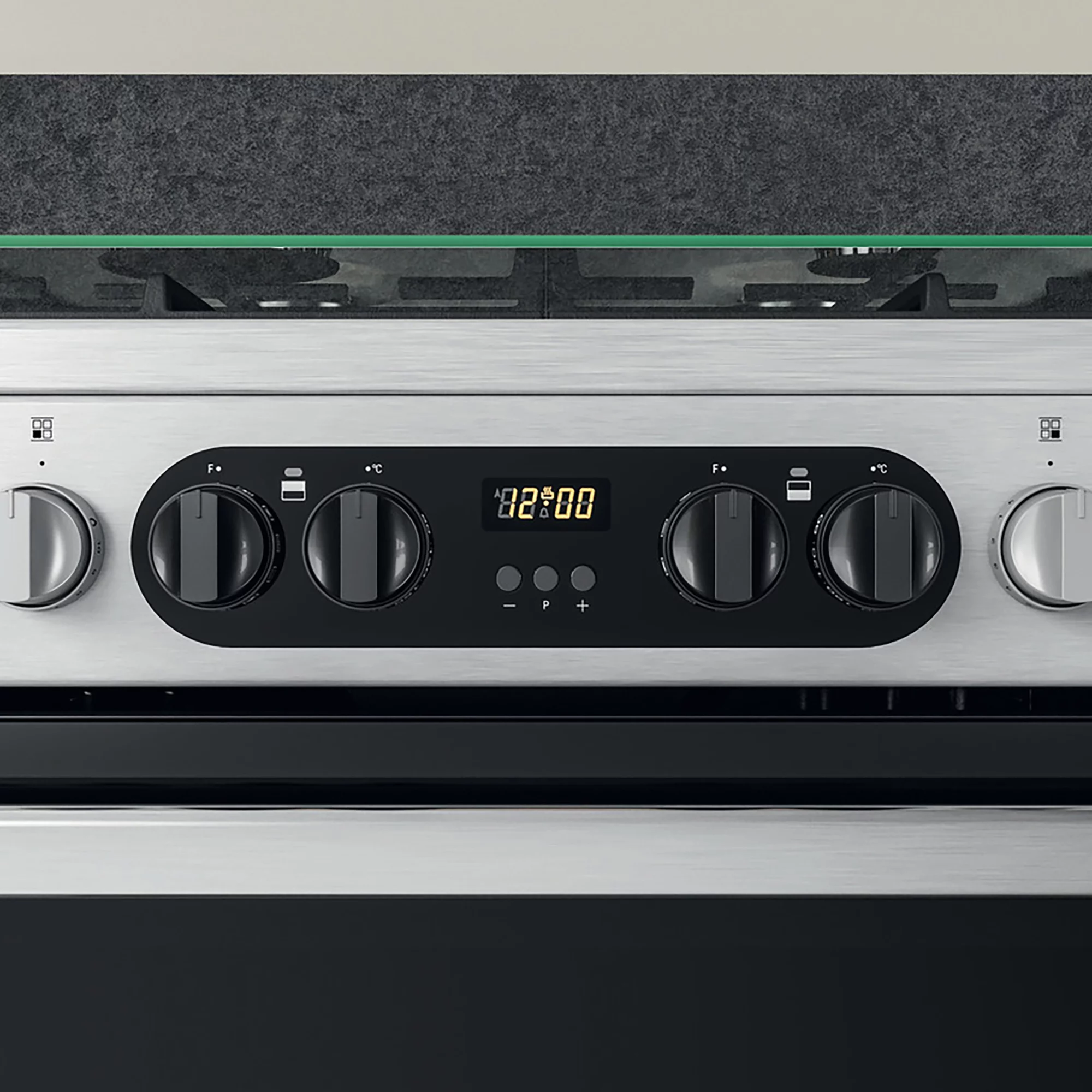 Hotpoint HDM67G8C2CX/UK_SI 60cm Double Electric & Gas Cooker With Gas Hob - Silver Effect 12 Hotpoint HDM67G8C2CX/UK_SI 60cm Double Electric & Gas Cooker With Gas Hob - Silver Effect - Image 10