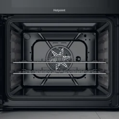 Hotpoint HDM67V9HCW/UK/1 60cm Double Electric Cooker With Ceramic Hob - White -Prime Kitchen hotpoint hdm67v9hcw uk 1 60cm double electric cooker with ceramic hob white5054645595037 10i bq