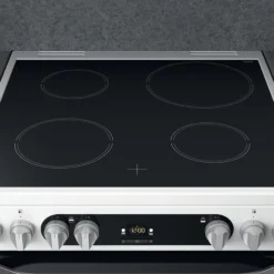 Hotpoint HDM67V9HCW/UK/1 60cm Double Electric Cooker With Ceramic Hob - White -Prime Kitchen hotpoint hdm67v9hcw uk 1 60cm double electric cooker with ceramic hob white5054645595037 11i bq