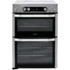 Hotpoint HDM67V9HCX/UK_SI 60cm Double Electric Cooker With Ceramic Hob - Silver Effect 1 Hotpoint HDM67V9HCX/UK_SI 60cm Double Electric Cooker With Ceramic Hob - Silver Effect -Prime Kitchen hotpoint hdm67v9hcx uk si 60cm double electric cooker with ceramic hob silver effect5054645595075 01c bq