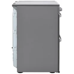 Hotpoint HDM67V9HCX/UK_SI 60cm Double Electric Cooker With Ceramic Hob - Silver Effect -Prime Kitchen hotpoint hdm67v9hcx uk si 60cm double electric cooker with ceramic hob silver effect5054645595075 07c bq