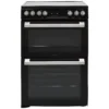 Hotpoint HDT67V9H2CB/UK_BK 60cm Double Electric Cooker With Ceramic Hob - Black -Prime Kitchen hotpoint hdt67v9h2cb uk bk 60cm double electric cooker with ceramic hob black5054645593163 01c bq