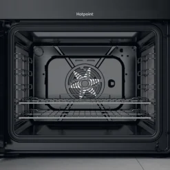 Hotpoint HDT67V9H2CW/UK_WH 60cm Double Electric Cooker With Ceramic Hob - White -Prime Kitchen hotpoint hdt67v9h2cw uk wh 60cm double electric cooker with ceramic hob white5054645594658 11i bq