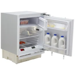 Hotpoint HFA1.UK1_ST Integrated Under Counter Fridge - Steel -Prime Kitchen hotpoint hfa1 uk1 st integrated under counter fridge steel5054645601585 02c bq