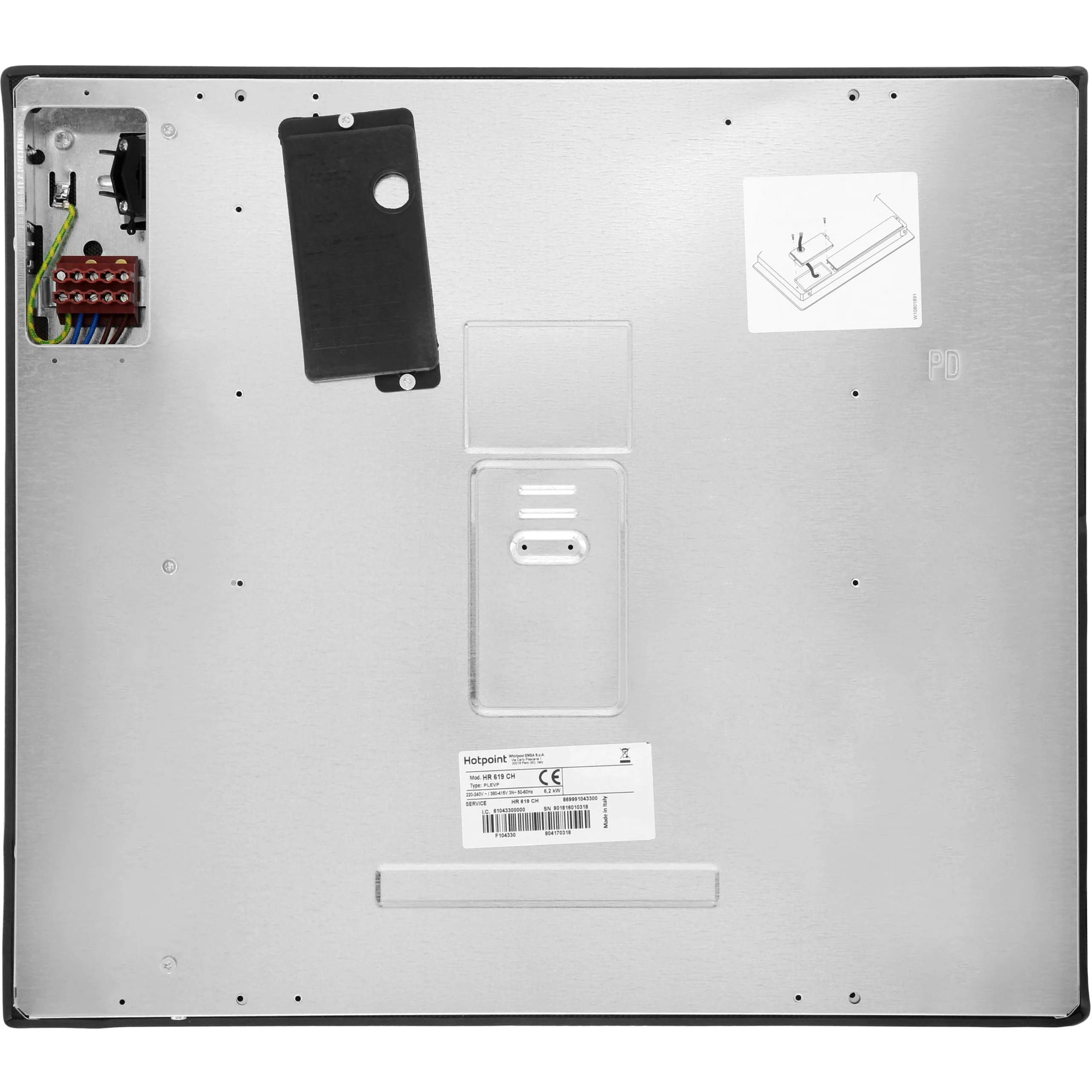 Hotpoint HR619CH_BK 58cm Ceramic Hob - Black 8 Hotpoint HR619CH_BK 58cm Ceramic Hob - Black - Image 6