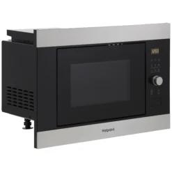 Hotpoint MF25GIXH_SSE Built-in Microwave With Grill - Stainless Steel Effect -Prime Kitchen hotpoint mf25gixh sse built in microwave with grill stainless steel effect5054645591558 02c bq