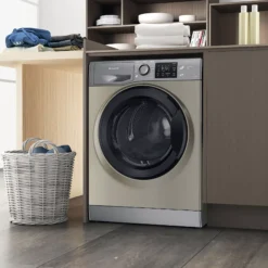 Hotpoint NDB9635GKUK_GR 9kg/6kg Freestanding Condenser Washer Dryer - Graphite -Prime Kitchen hotpoint ndb9635gkuk gr 9kg 6kg freestanding condenser washer dryer graphite5054645651894 05i bq